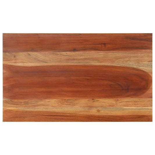 Tischplatte Massivholz Akazie 60x100 cm, 15–16 mm, vidaXL
