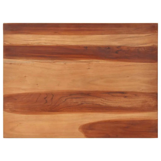 Tischplatte Massivholz Akazie 25–27 mm, 60x80 cm, vidaXL