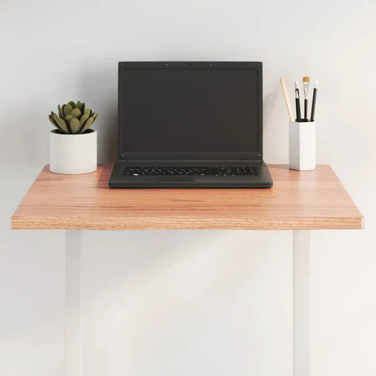 Tischplatte Massivholz Eiche 60x50x2 cm mit Baumkante, behandelt