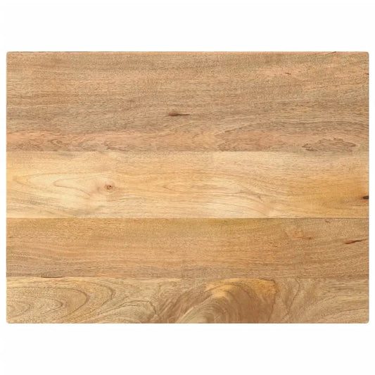 Tischplatte aus Massivholz Mango, rechteckig 90x60x2,5 cm, vidaXL