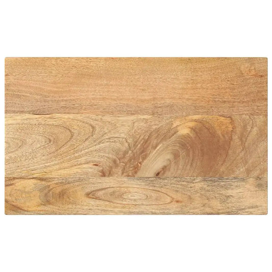 Tischplatte aus Massivholz Mango, rechteckig, 50x20x3,8 cm, vidaXL