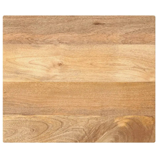 Tischplatte aus Massivholz Mango, rechteckig, 60x50x3,8 cm