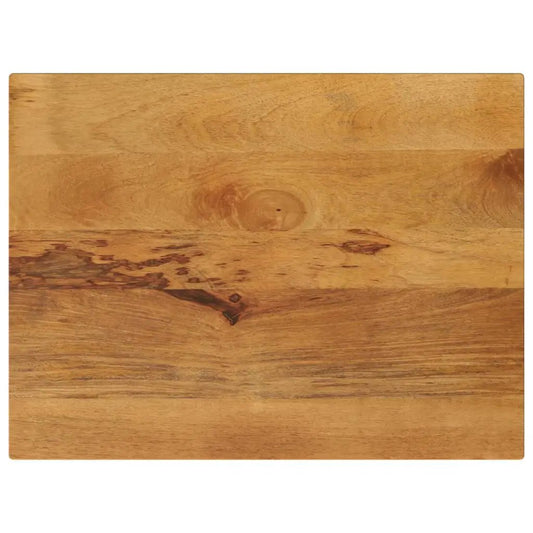 Tischplatte 80x50 cm, 2,5 cm stark, Massivholz Mango, rechteckig – vidaXL