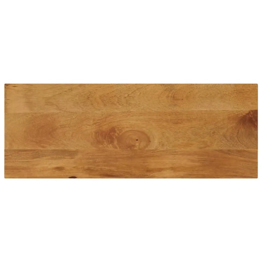 Tischplatte aus Mango-Massivholz, rechteckig, 70×20×3,8 cm, vidaXL