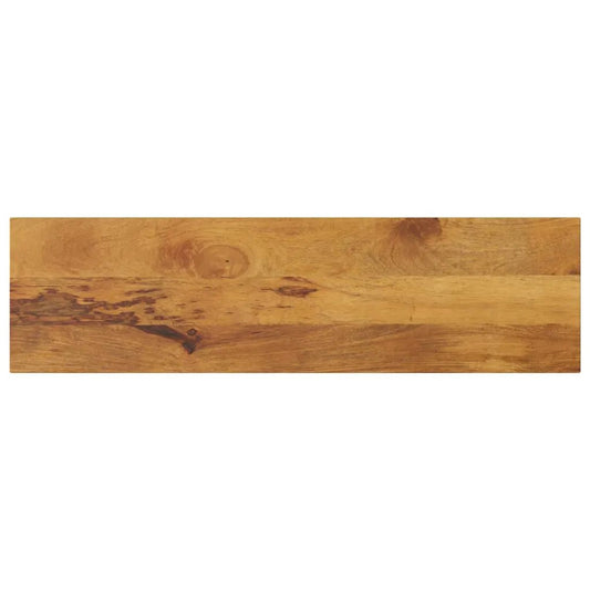 Tischplatte aus Massivholz Mango von vidaXL, rechteckig 110x20x3,8 cm