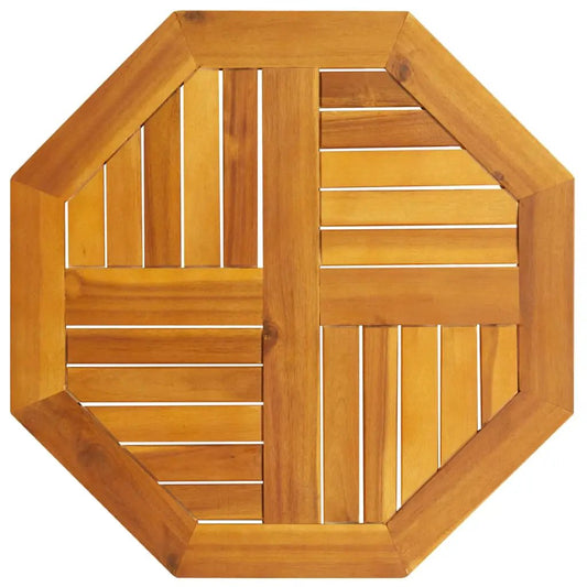 Tischplatte Achteckig aus Akazie Massivholz, 60x60x2 cm, vidaXL