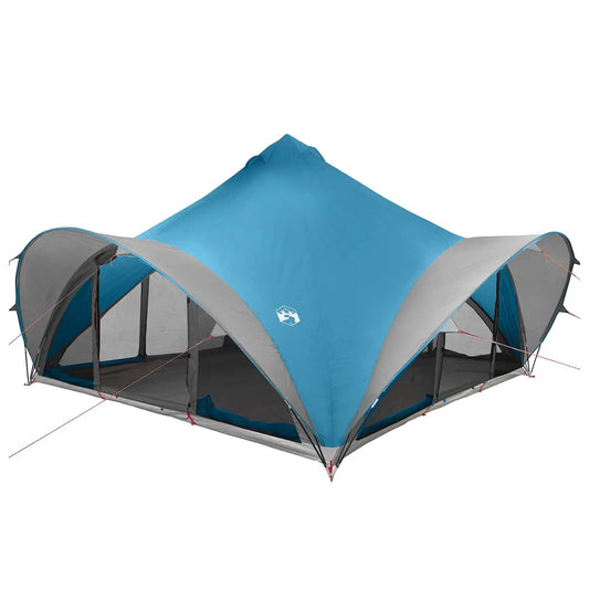 Tipi Zelt 18.0 Personen Blau Polyester und Stahl