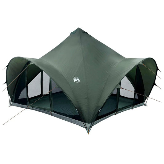 Tipi Zelt 6.0 Personen Armeegrün Polyester und Stahl