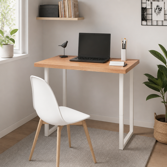 Tischplatte Hellbraun 80x50x(2-4) cm Massivholz Eiche Behandelt vidaXL