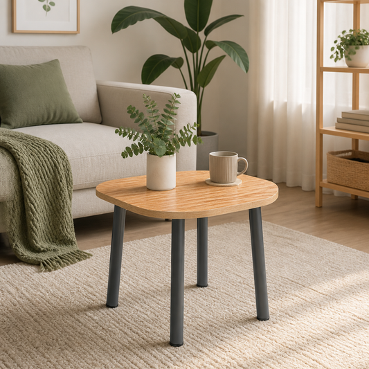 Tischplatte 80x40x2 cm Massivholz Eiche, oval – vidaXL