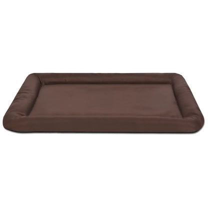 Hundebett Größe M Braun von vidaXL, braunes rechteckiges Hundebett