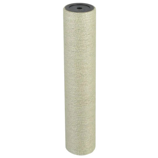 Katzen-Kratzbaum aus Sisal, 8x40 cm, Beige – vidaXL