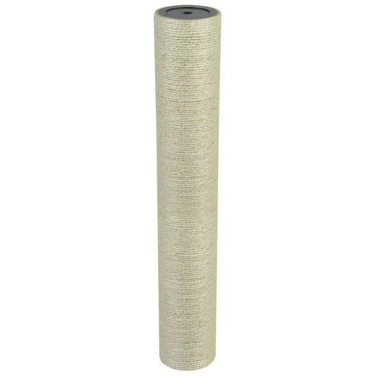 Katzen-Kratzbaum 8x50 cm beige, vidaXL Sisal-Kratzsäule