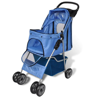 Hundebuggy 15 kg Blau