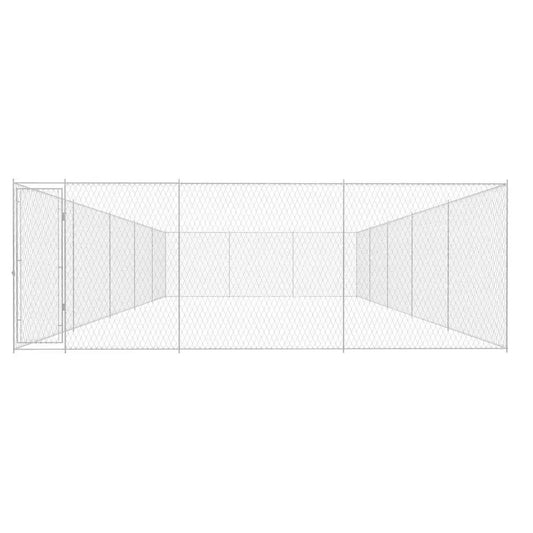 Hundezwinger aus verzinktem Stahl, vidaXL Outdoor 950×570×185 cm