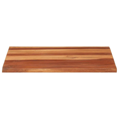 Tischplatte aus Massivholz Akazie, 25–27 mm Dicke, 60x70 cm, vidaXL