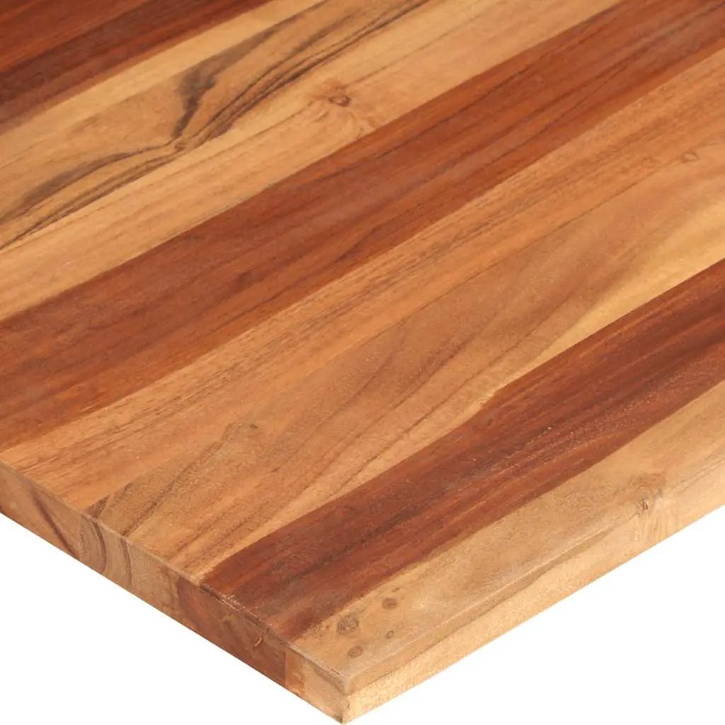 Tischplatte Massivholz Akazie 25-27 mm, 60x70 cm, vidaXL