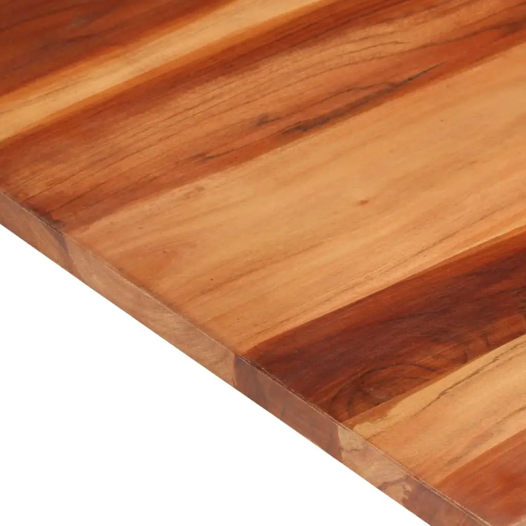 Tischplatte vidaXL aus Massivholz Akazie, 25-27 mm, 60x80 cm