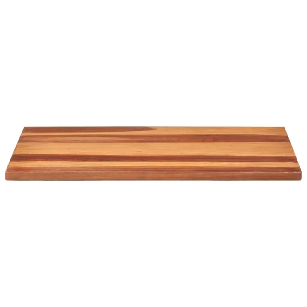Tischplatte Massivholz Akazie 60x80 cm, 25–27 mm Dicke