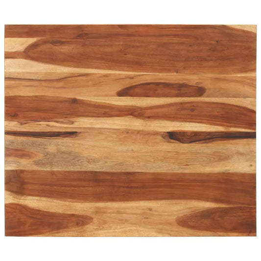 Tischplatte Massivholz Akazie, 25–27 mm Dicke, 70×80 cm