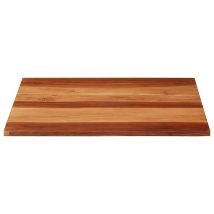 Tischplatte aus Massivholz Akazie, 70x90 cm, 25–27 mm Dicke, vidaXL