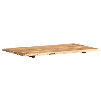 Tischplatte Massivholz Akazie 100 x 50–60 x 2,5 cm, vidaXL