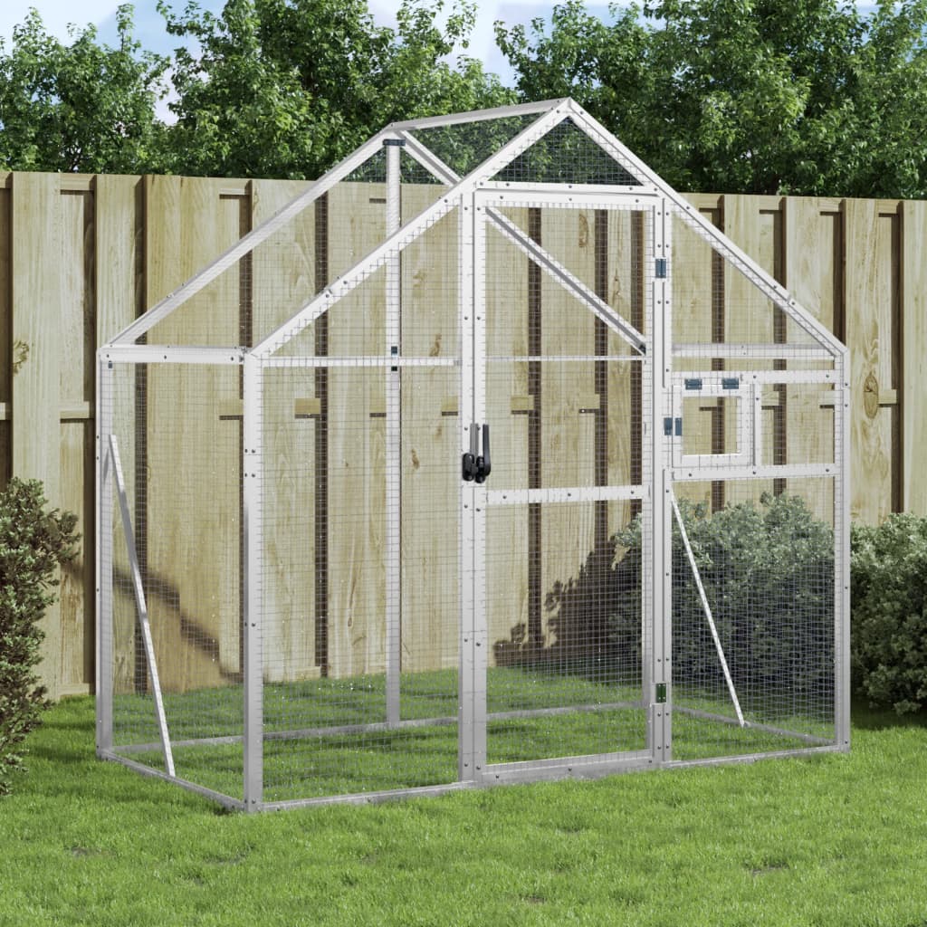 Voliere N 1,79X2X1,85 M Aluminium