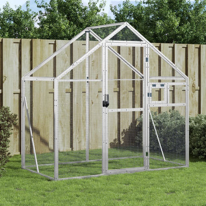 Voliere N 1,79X2X1,85 M Aluminium