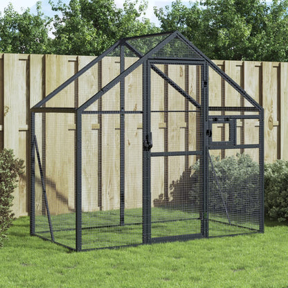 Voliere N 1,79X2X1,85 M Aluminium