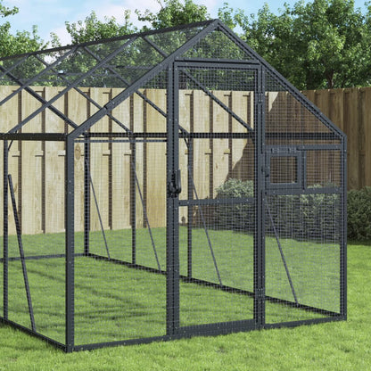 Voliere N 1,79X2X1,85 M Aluminium