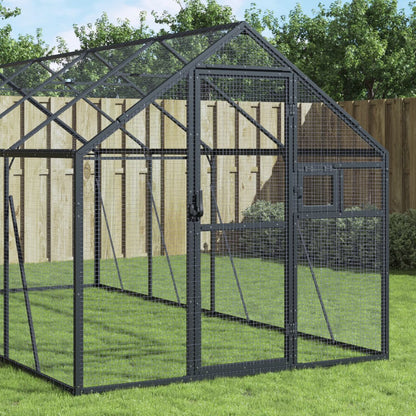 Voliere N 1,79X2X1,85 M Aluminium