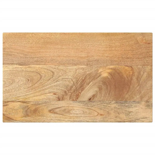 Tischplatte aus Massivholz Mango, rechteckig, 60x20x3,8 cm, vidaXL
