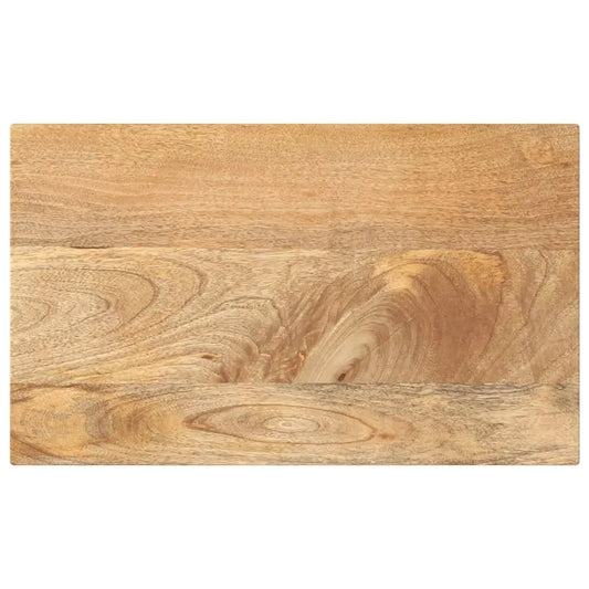 Tischplatte aus Massivholz Mango, rechteckig 60x40x3,8 cm, vidaXL