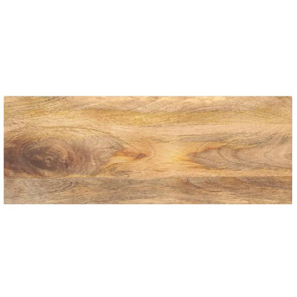 Tischplatte aus Mango-Massivholz, rechteckig, 80×40×3,8 cm, vidaXL