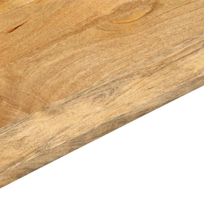 Tischplatte vidaXL aus Mango Massivholz, rechteckig 100x40x3,8 cm