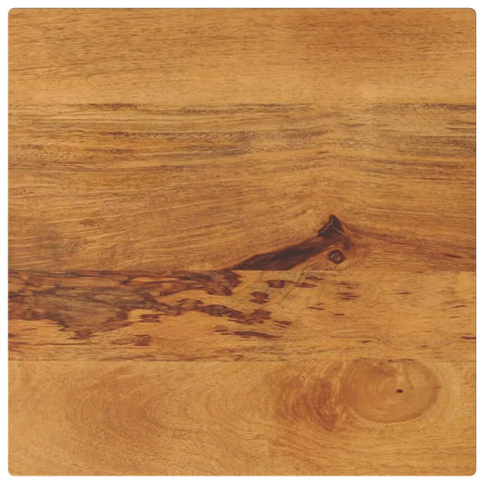 Tischplatte quadratisch 40x40 cm, 2,5 cm Dicke, Massivholz Mango, vidaXL