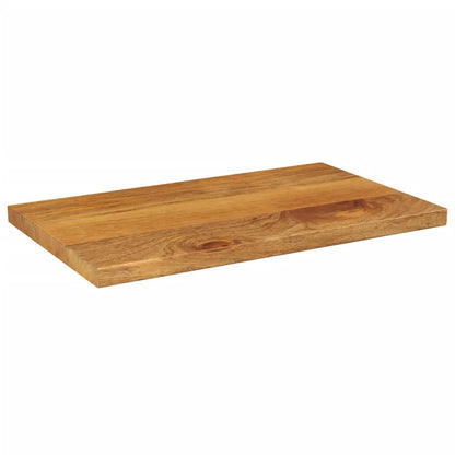Tischplatte vidaXL, rechteckig, Mango-Massivholz, 60×30×3,8 cm