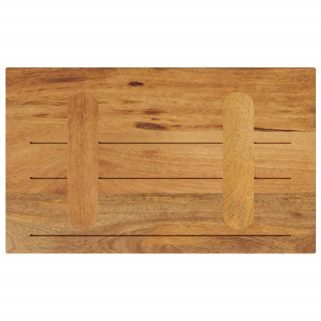 Tischplatte 60x30x3,8 cm aus Mango Massivholz, rechteckig – vidaXL