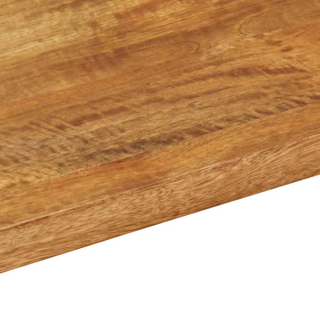 Tischplatte aus Massivholz Mango, braun, rechteckig, 60x30x3,8 cm
