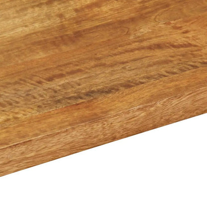 Tischplatte aus Massivholz Mango, braun, rechteckig, 60x30x3,8 cm