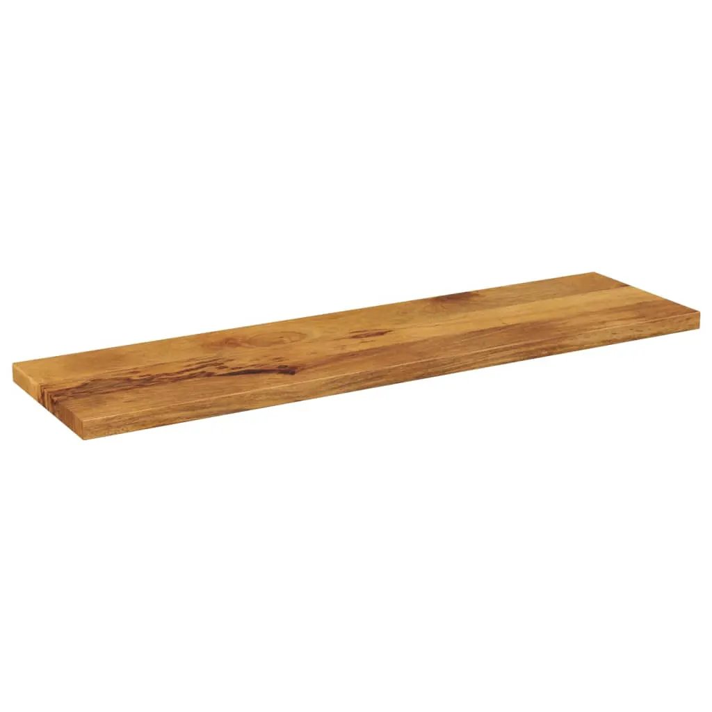 Tischplatte Mango Massivholz 100x30x3,8 cm rechteckig