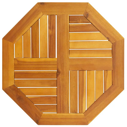 Tischplatte Achteckig aus Akazie Massivholz, 60x60x2 cm, vidaXL
