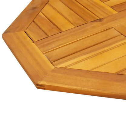 Tischplatte 60x60x2 cm Achteckig aus Massivholz Akazie von vidaXL