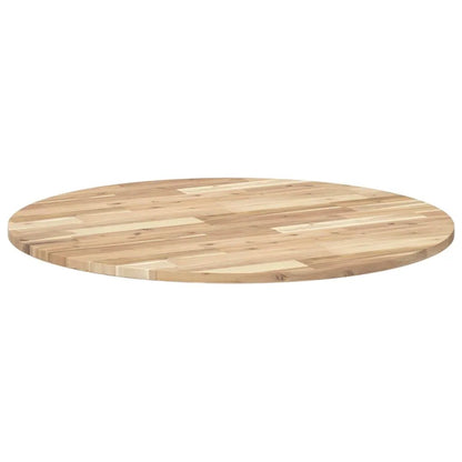 Tischplatte Rund Ø90x2 cm aus Massivholz Akazie – vidaXL