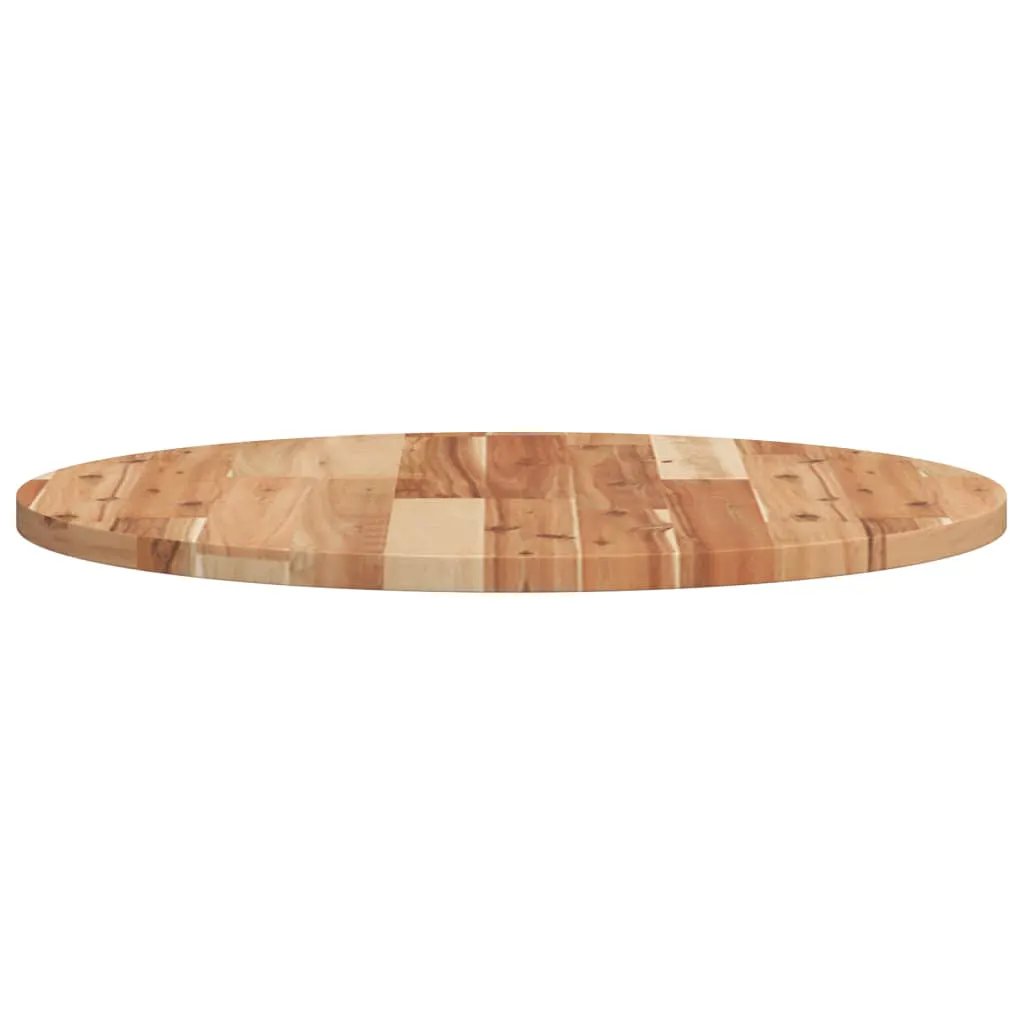 Tischplatte Rund Ø60x2 cm aus Massivholz Akazie von vidaXL