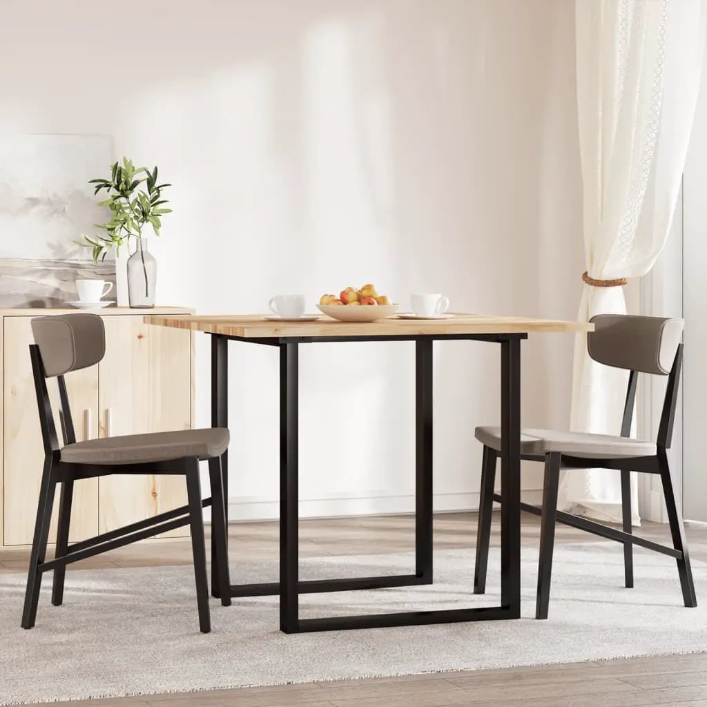 Tischplatte quadratisch 90x90 cm aus Akazien-Massivholz, 2 cm Dicke