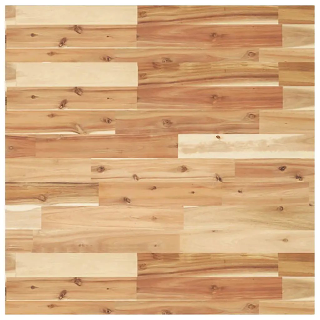 Tischplatte quadratisch 70x70x4 cm, Massivholz Akazie, vidaXL