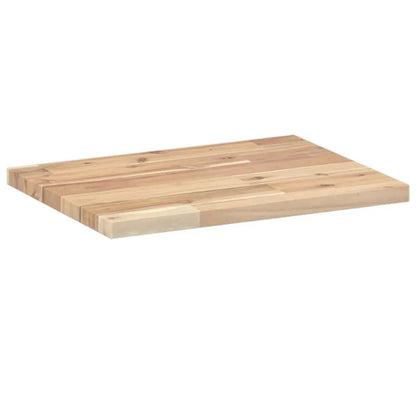Tischplatte 60x30x2 cm aus Massivholz Akazie, vidaXL, rechteckig