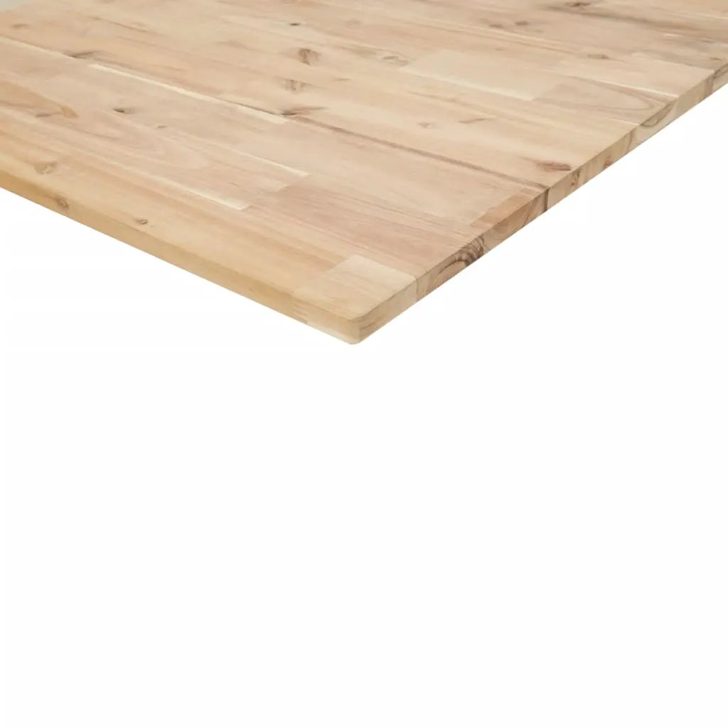 Tischplatte Akazie aus Massivholz, rechteckig 60x30x2 cm
