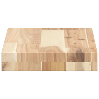 Tischplatte 40x20x4 cm aus Massivholz Akazie, rechteckig, Patchwork-Optik, vidaXL